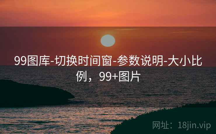 99图库-切换时间窗-参数说明-大小比例，99+图片